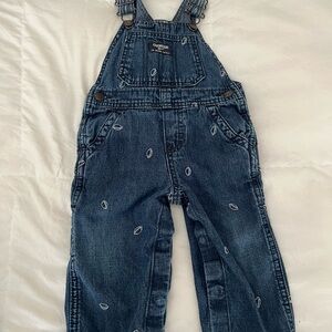 OshKosh B'gosh Blue Denim Overalls for Kids